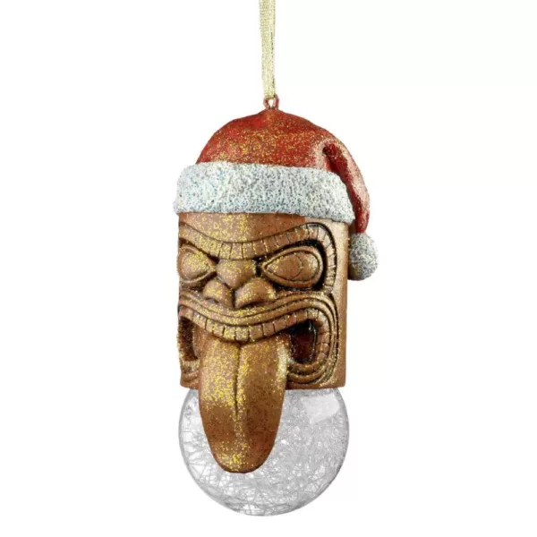 Design Toscano 4.5 in. Lono Tiki South Seas Holiday Ornament