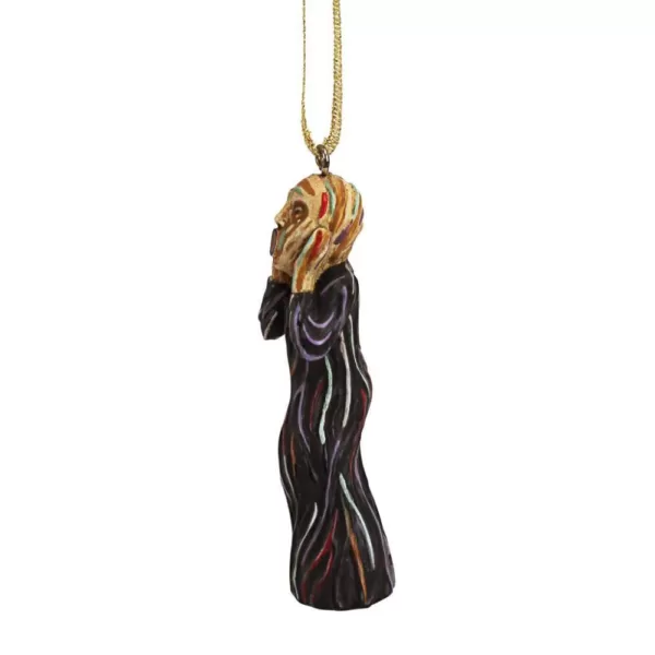 Design Toscano 3 in. The Silent Scream Holiday Ornament (3-Piece)