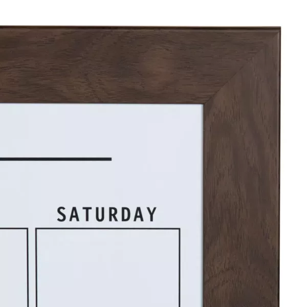 DesignOvation Beatrice Monthly Dry Erase Calendar Memo Board