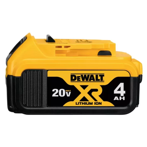 DEWALT 20-Volt MAX Cordless 4-1/2 in. to 5 in. Grinder with (1) 20-Volt 4.0Ah Battery