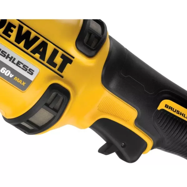 DEWALT FLEXVOLT 60-Volt MAX Cordless Brushless 4-1/2 in. Angle Grinder with Kickback Brake & (2) FLEXVOLT 6.0Ah Batteries