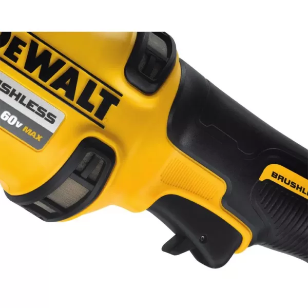 DEWALT FLEXVOLT 60-Volt MAX Cordless Brushless 4-1/2 in. Angle Grinder, (2) FLEXVOLT 6.0Ah Batteries & Reciproacting Saw