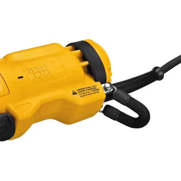 DEWALT 11 Amp Corded 4.5 in. Small Angle Paddle Switch Angle Grinder with Brake and No-Lock On