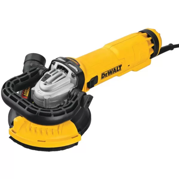 DEWALT 13 Amp Corded 4-1/2 in. to 5 in. Angle Grinder with Surface Grinding Shroud