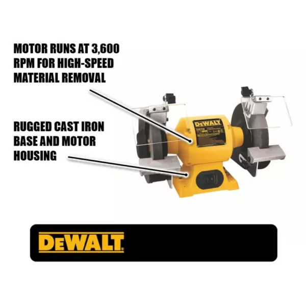 DEWALT 8 in. 205 mm Bench Grinder