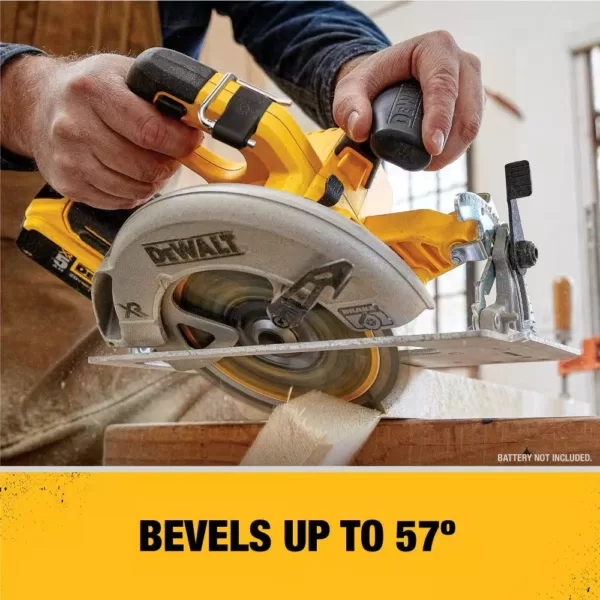 DEWALT 20-Volt MAX XR Cordless Brushless 7-1/4 in. Circular Saw (Tool-Only)