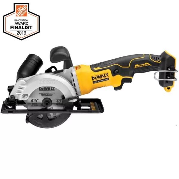 DEWALT ATOMIC 20-Volt MAX Cordless Brushless 4-1/2 in. Circular Saw (Tool-Only)