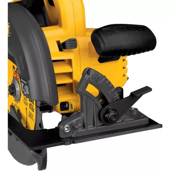 DEWALT FLEXVOLT 60-Volt MAX Cordless Brushless 7-1/4 in. Circular Saw, (1) FLEXVOLT 6.0Ah Battery, Recip Saw & 8-Blade Set