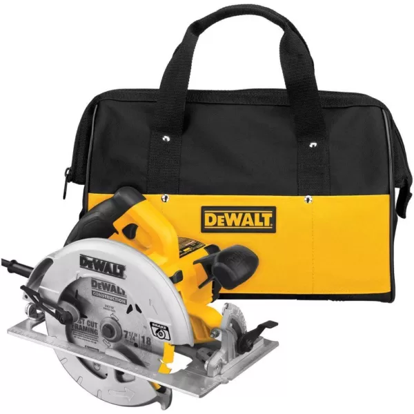 DEWALT 15 Amp 7-1/4 in. Lightweight Circular Saw with Electric Brake