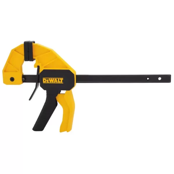 DEWALT 12 in. 100 lbs. Trigger Clamp with 2.43 in. Throat Depth