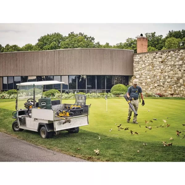 DEWALT 142 MPH 450 CFM 40V MAX Lithium-Ion Cordless Back-Pack Blower with (1) 7.5Ah Battery and Charger Included