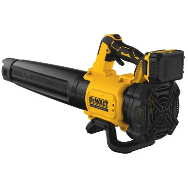 DEWALT 125 MPH 450 CFM 20V MAX Lithium-Ion Cordless Brushless Blower with (1) 5.0Ah Battery and Charger Included