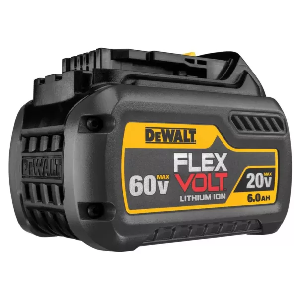 DEWALT 129 MPH 423 CFM 60V MAX Lithium Ion Cordless FLEXVOLT Handheld Leaf Blower with (2) 3.0Ah Batteries and Charger Included