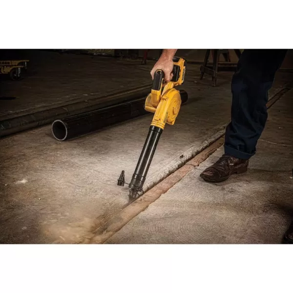 DEWALT 20-Volt MAX Cordless Compact Jobsite Blower 135 MPH 100 CFM (Tool-Only)