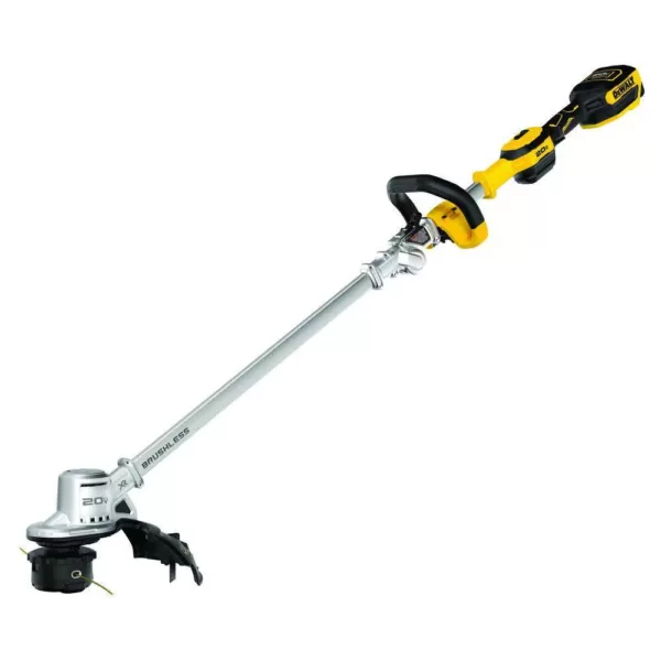 DEWALT 14 in. 20V MAX Brushless Cordless String Trimmer with Bonus 20V Blower (Tool Only) and 20V Hedge Trimmer (Tool Only)