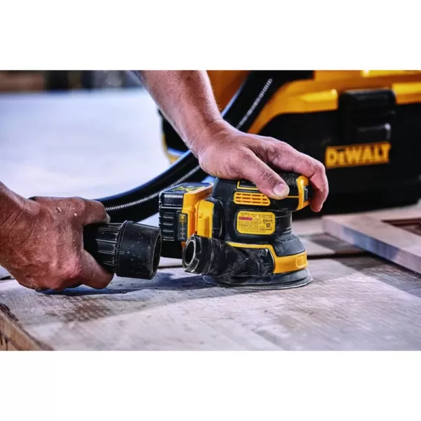 DEWALT 20-Volt MAX XR Cordless Brushless 5 in. Random Orbital Sander with (1) 20-Volt Battery 3.0Ah & Charger