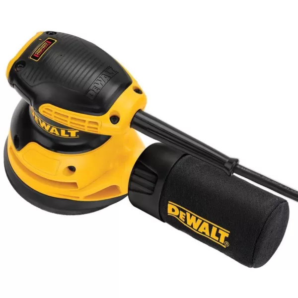 DEWALT 3 Amp Corded 5 in. Random Orbital Hook and Loop Sander