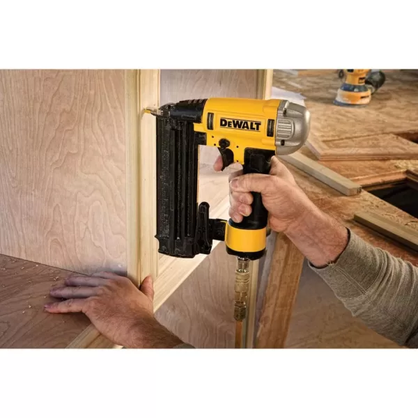 DEWALT Pneumatic 16-Gauge 2-1/2 in. Nailer with Bonus 18-Gauge Pneumatic Brad Nailer