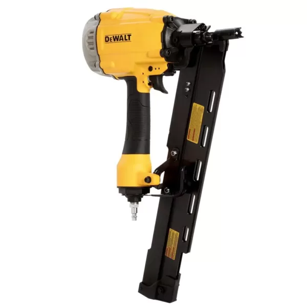 DEWALT Pneumatic 21-Degree Collated Framing Nailer with Bonus 3 in. x 0.131 in. Metal Framing Nails (2000-Pack)