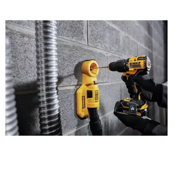 DEWALT ATOMIC 20-Volt MAX Cordless Brushless Compact 1/2 in. Hammer Drill, (2) 20-Volt 1.3Ah Batteries, Charger & Bag