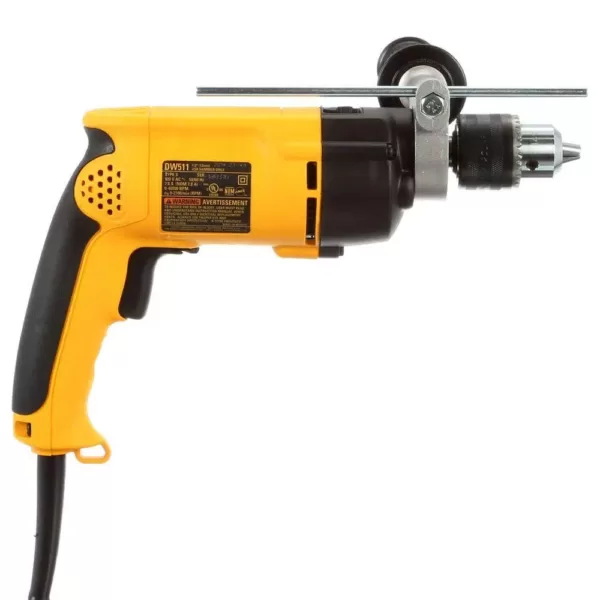 DEWALT 7.8 Amp Corded 1/2 in. Variable Speed Reversible Hammer Drill