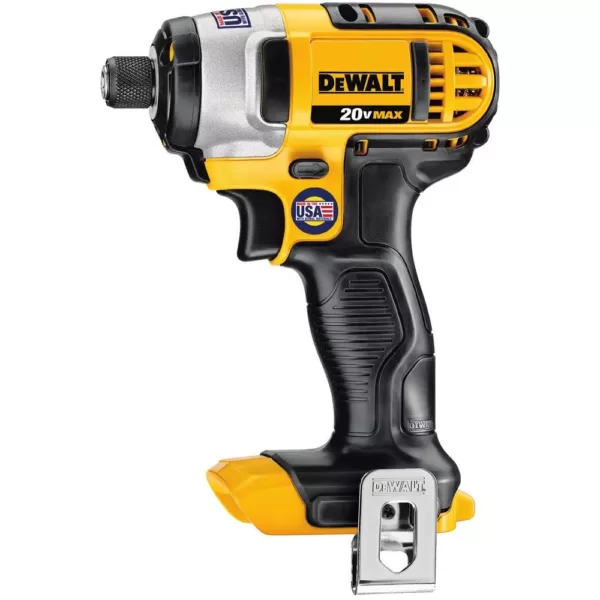 DEWALT 20-Volt MAX Cordless 1/4 in. Impact Driver, (1) 20-Volt 3.0Ah Battery & Charger