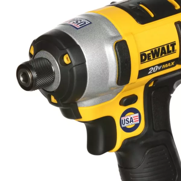 DEWALT 20-Volt MAX Cordless 1/4 in. Impact Driver (Tool-Only)