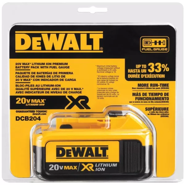 DEWALT 20-Volt MAX XR Cordless Brushless 3-Speed 1/4 in. Impact Driver with (1) 20-Volt 4.0Ah Battery