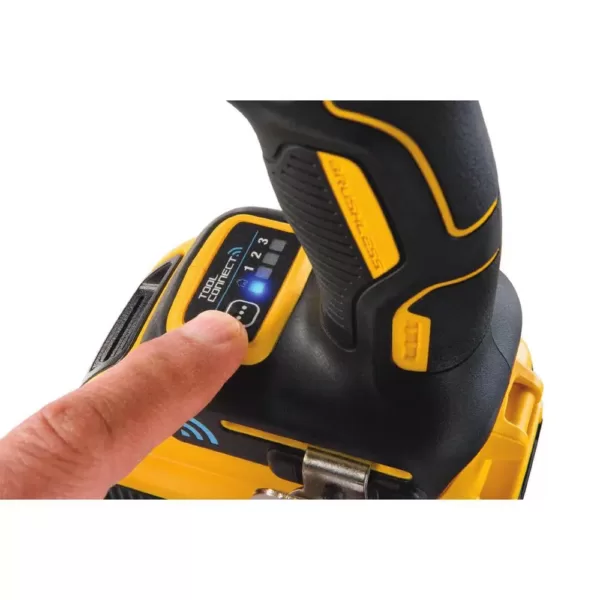 DEWALT 20-Volt MAX XR with Tool Connect Cordless Brushless 1/4 in. Impact Driver with (2) 20-Volt 2.0Ah Batteries & Charger