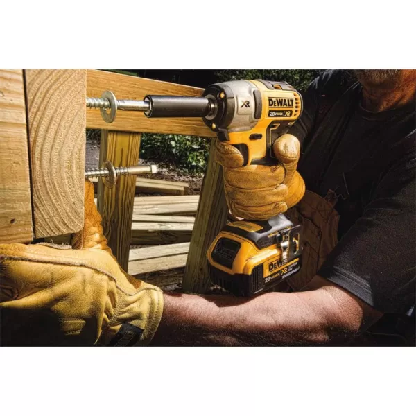 DEWALT 20-Volt MAX XR Cordless Brushless 3/8 in. Compact Impact Wrench (Tool-Only)