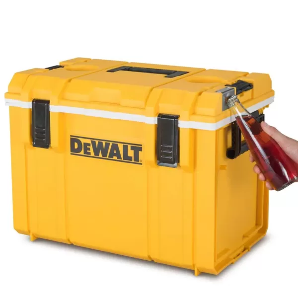 DEWALT TOUGHSYSTEM 14-1/2 in. Portable and Stackable Radio/Digital Music Player with Bonus TOUGHSYSTEM Tool Box Cooler