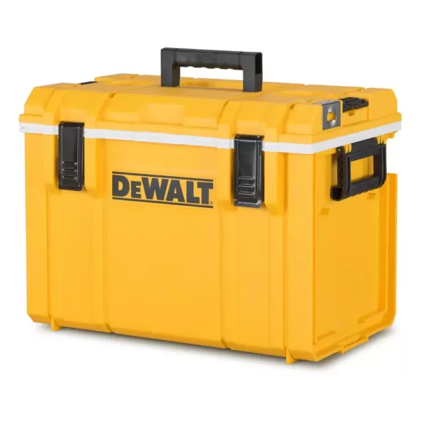 DEWALT TOUGHSYSTEM 14-1/2 in. Portable and Stackable Radio/Digital Music Player with Bonus TOUGHSYSTEM Tool Box Cooler