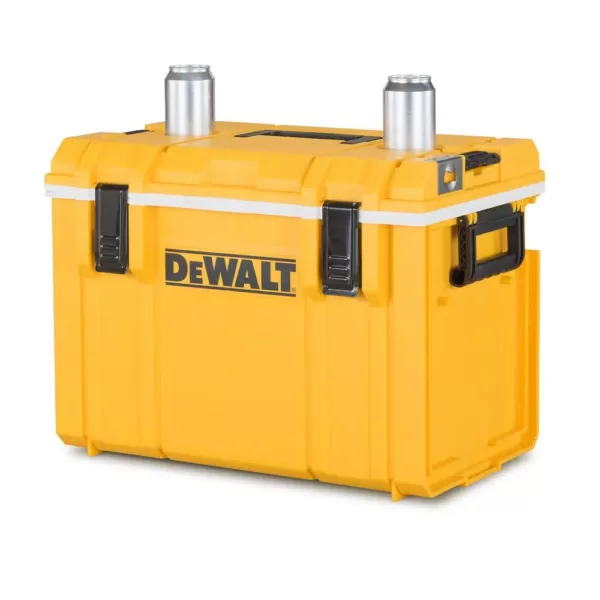 DEWALT TOUGHSYSTEM Radio with Bonus TOUGHSYSTEM 22 in. Tool Box Cooler