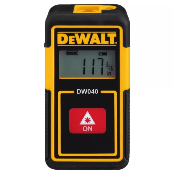 DEWALT 40 ft. Lithium-Ion Rechargeable Pocket Laser Distance Measurer