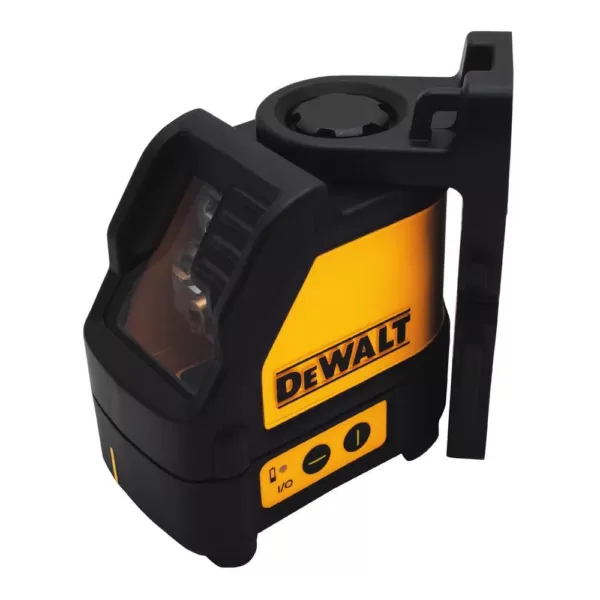 DEWALT 165 ft. Green Self-Leveling Cross Line Laser Level with (3) AAA Batteries & Case