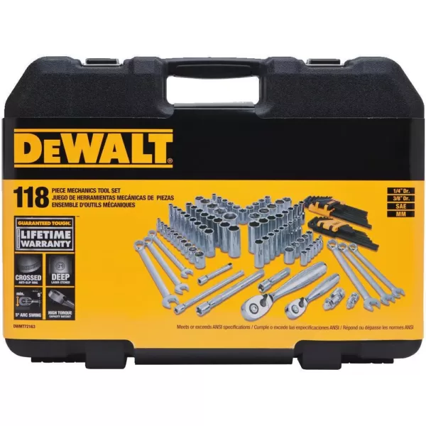 DEWALT Mechanics Tool Set (118-Piece)