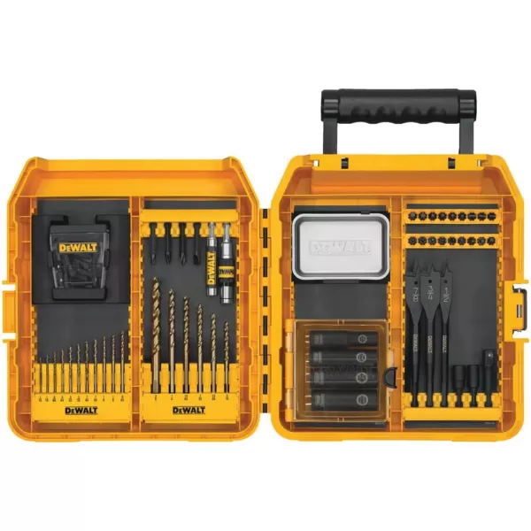 DEWALT Mechanics Tool Set (204-Piece) with (65-Piece) Impact Ready Accessory Set