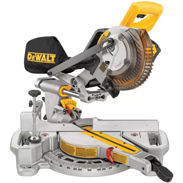 DEWALT 20-Volt MAX Cordless 7-1/4 in. Sliding Miter Saw with (1) 20-Volt Battery 4.0Ah & 5 in. Random Orbital Sander