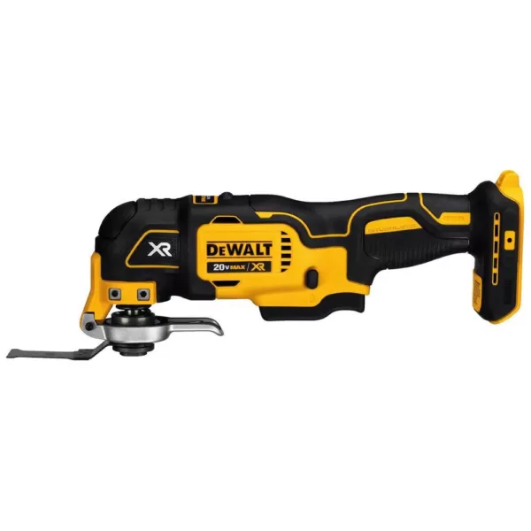 DEWALT 20-Volt MAX Cordless 7-1/4 in. Sliding Miter Saw with (1) 20-Volt Battery 4.0Ah & Oscillating Tool