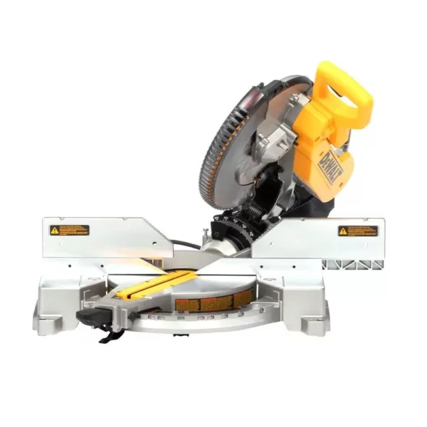 DEWALT 15 Amp Corded 12 in. Double-Bevel Compound Miter Saw