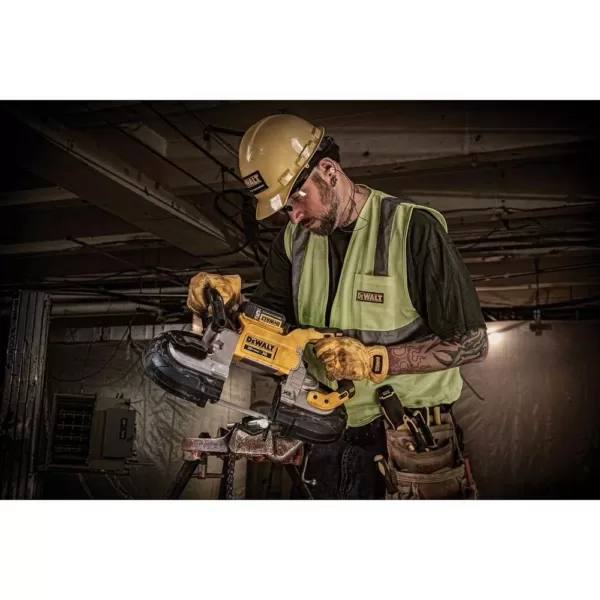 DEWALT 20-Volt MAX XR Cordless Brushless Deep Cut Band Saw with 1-1/2 in. Die Grinder