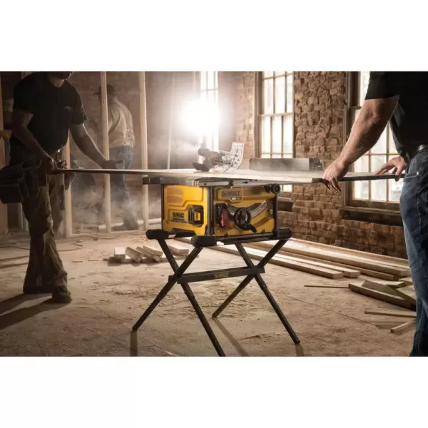 DEWALT FLEXVOLT 60-Volt MAX  Cordless Brushless 8-1/4 in. Table Saw Kit, (1) FLEXVOLT 6.0Ah & (1) FLEXVOLT 9.0Ah Battery