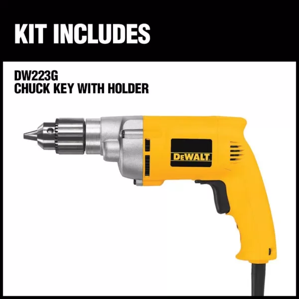 DEWALT 7 Amp 3/8 in. Variable Speed Reversing Drill