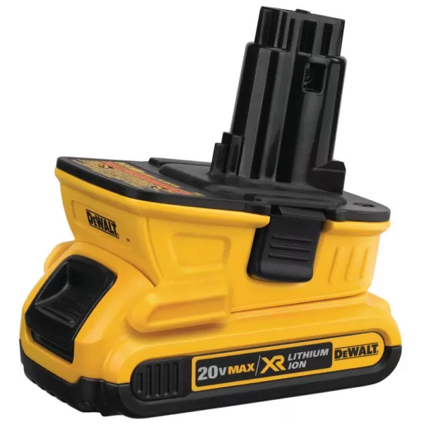 DEWALT 18-Volt to 20-Volt MAX Lithium-Ion Battery Adapter Kit (2-Pack)