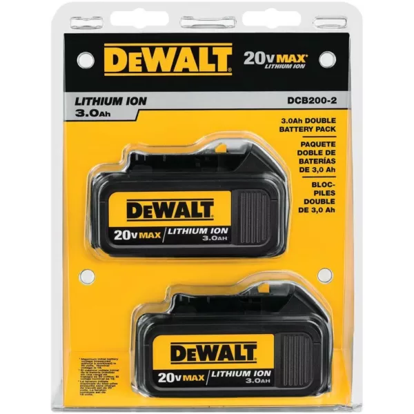 DEWALT 20-Volt MAX Premium Lithium-Ion 3.0Ah Battery Pack (4-Pack)