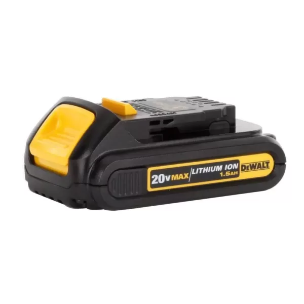 DEWALT 20-Volt MAX Compact Lithium-Ion 1.5Ah Battery Pack (6-Pack)