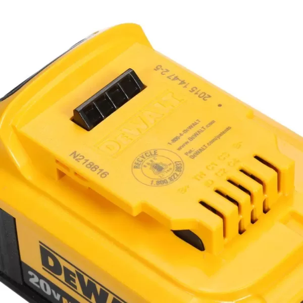 DEWALT 20-Volt MAX XR Premium Lithium-Ion 4.0Ah Battery Pack (4-Pack)