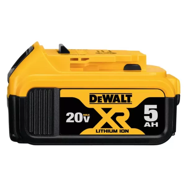 DEWALT 20-Volt MAX XR Premium Lithium-Ion 5.0Ah Battery Pack (6-Pack)