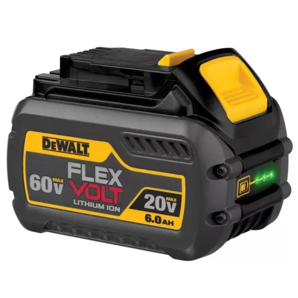 DEWALT FLEXVOLT 20-Volt/60-Volt MAX Lithium-Ion 6.0 Ah Battery Pack (2-Pack)