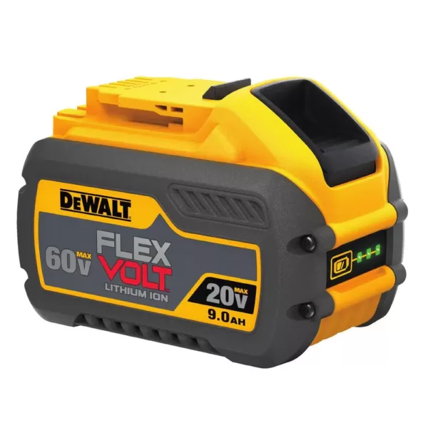 DEWALT FLEXVOLT 20-Volt/60-Volt MAX Lithium-Ion 9.0Ah Battery Pack (9-Pack)